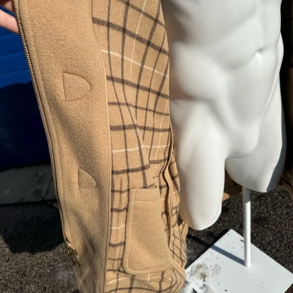 Brooks Brothers Duffle Coat Camel Hair Men’s size XL extra large gently pre worn - Picture 7 of 8